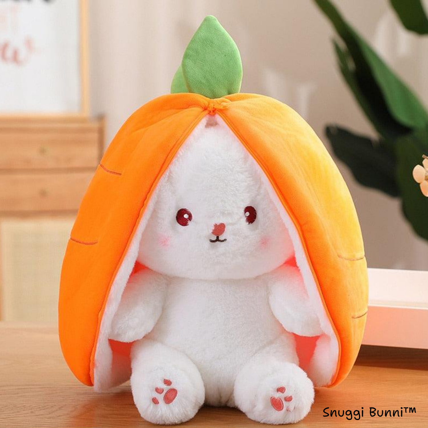 Snuggi Bunni™ Zip Up Plush