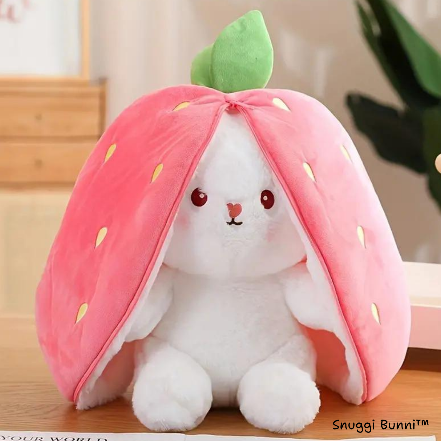 Snuggi Bunni™ Zip Up Plush